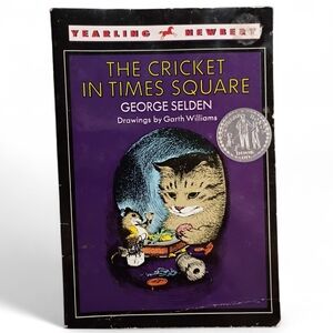 The Cricket in‎ Times Square Selden Williams Children's Book Yearling Books VTG